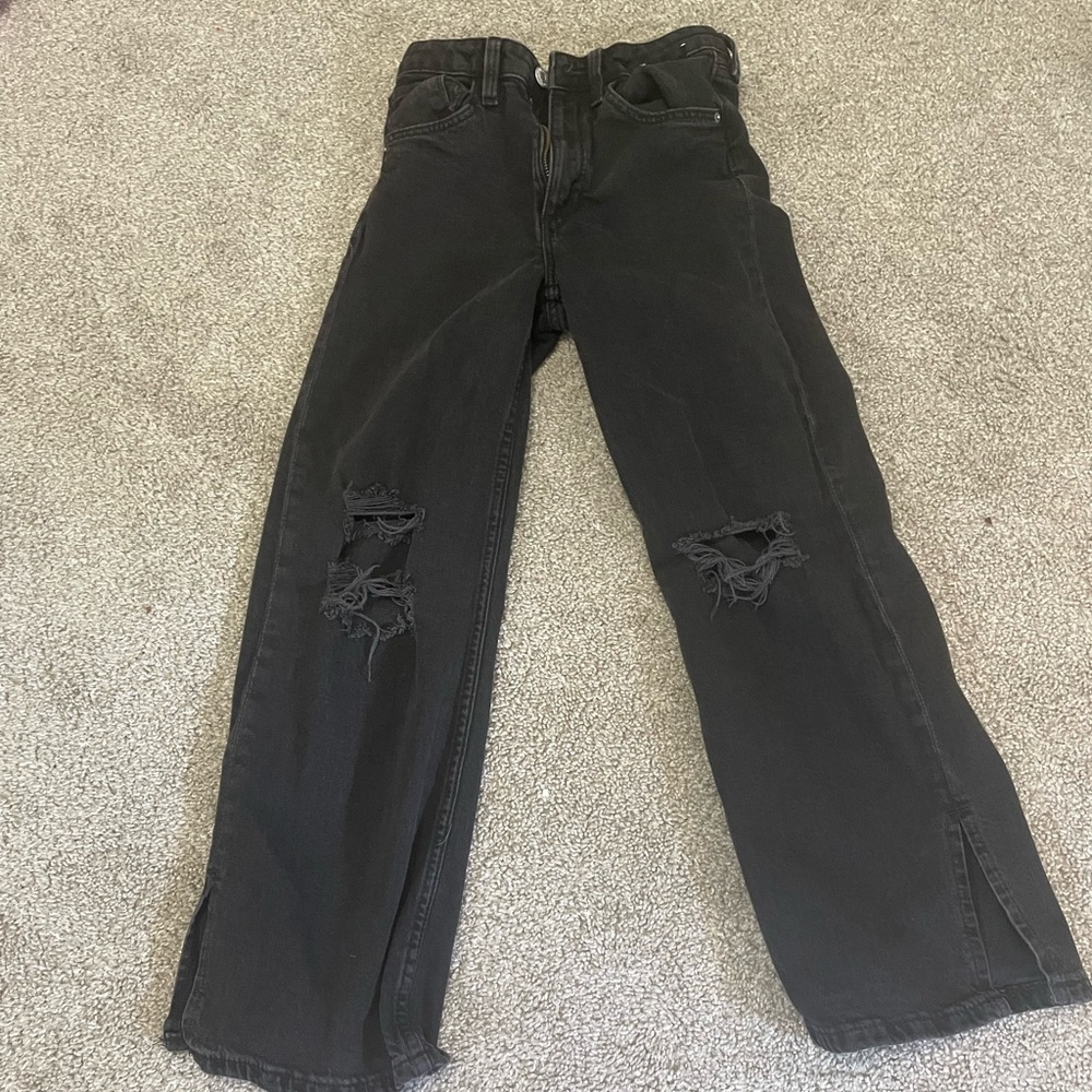 black|kids|ripped|jeans